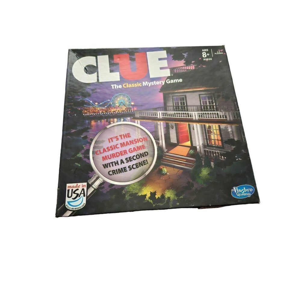 Clue mystery board game